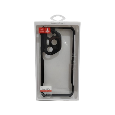 Picture of XUNDD CASE For Honor 300 Pro Phone Case Air-bag Anti Drop Anti Scratch Protective Covers Shockproof Protection Miltary Grade Black Bumper Case Airbags Shockproof Protective Transparent Back Cover
