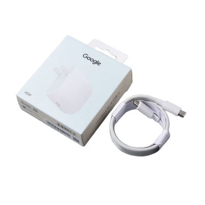 Picture of Google 45W USB-C Power Charger Fast Charging Pixel Phone Charger Compatible with Google Products and Other USB-C Devices