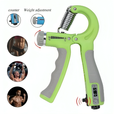 Picture of Counting Grip Strengthener Hand Grip for Muscle Building Adjustable Hand Grip Trainers Forearm Grip Resistance Trainer Grip Exerciser with Counter