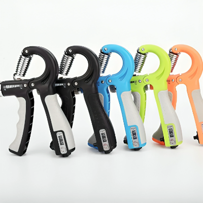 Picture of Counting Grip Strengthener Hand Grip for Muscle Building Adjustable Hand Grip Trainers Forearm Grip Resistance Trainer Grip Exerciser with Counter