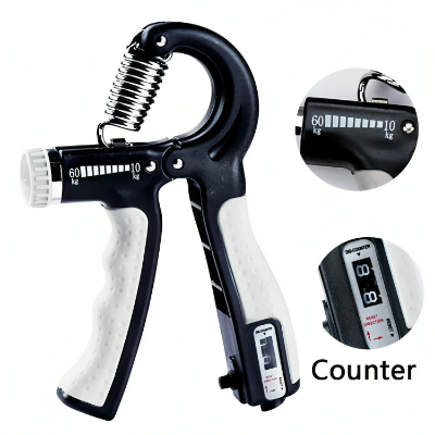 Picture of Counting Grip Strengthener Hand Grip for Muscle Building Adjustable Hand Grip Trainers Forearm Grip Resistance Trainer Grip Exerciser with Counter