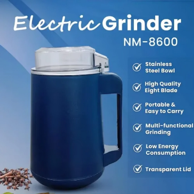 Picture of Stainless Steel Electric Spice Grinder Smart Electric Grinder Machine - 950 Watt - by Kitchen Glance