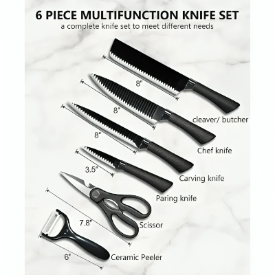 Picture of Kitchen Baking tools Zepter 6 Pcs Set Non-Stick Coating for Bake Stainless Steel by Kitchen Glance