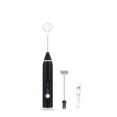 Picture of Electric Rechargeable Handheld Coffee Mixer - Perfectly Blend Your Brews With Ease