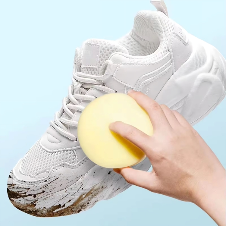 Picture of Portable White Color White Shoes Cleaning Cream Easily Removes Scratches Easily Removes Black Edges Shoes Whitening Cleaner Strong Cleaning Power No Need To Wash Multifunctional Cleaning Cream Leather Bags
