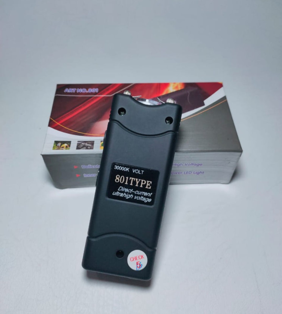 Picture of Rechargeable Led Flashlight High Voltage Electric Tool