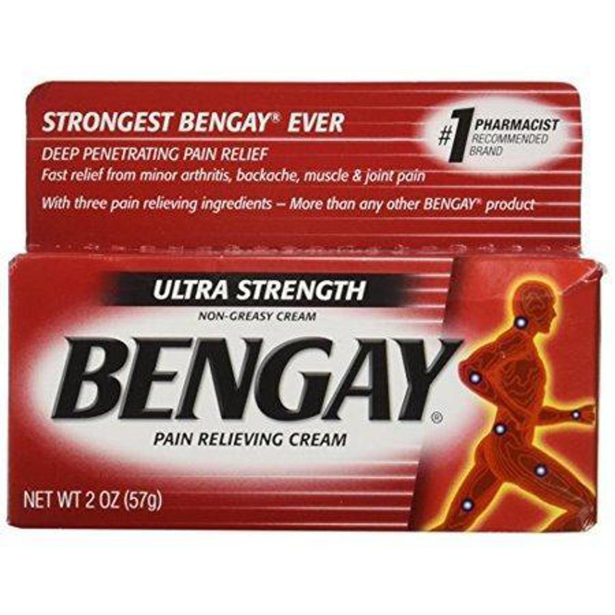 Picture of BENGAY Pain Reliever for all over body pain-57 gram