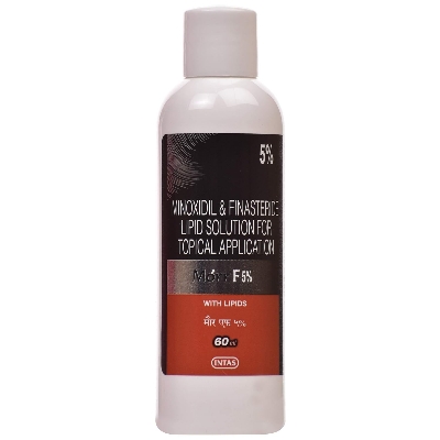 Picture of Morr F 5% Topical Solution (60 ml) For Hair Regrowth (seal open box)