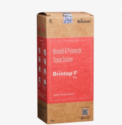 Picture of Brintop F 5% Hair Gain Treatment Serum with Trascutol (100 ml)