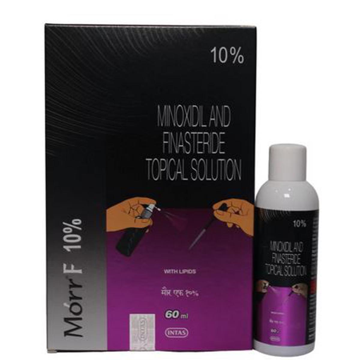 Picture of Morr F 10% solution (60 ml) for hair regrowth