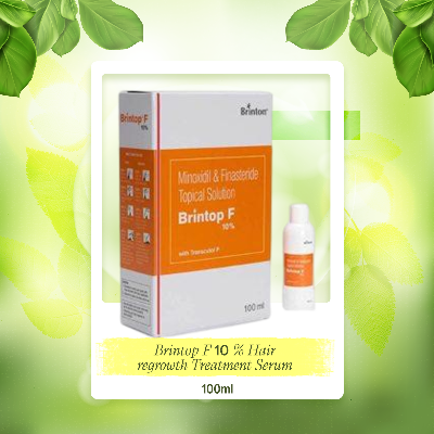 Picture of Brintop F 10 % Hair regrowth Treatment Serum -100 ml