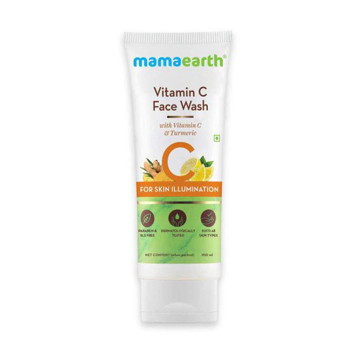 Picture of mamaearth vitamin c face wash-100 ml(packaging may vary)