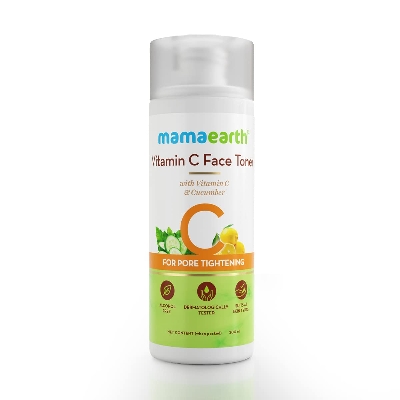 Picture of Mamaearth Vitamin C Toner For Face, with Vitamin C & Cucumber-200 ml
