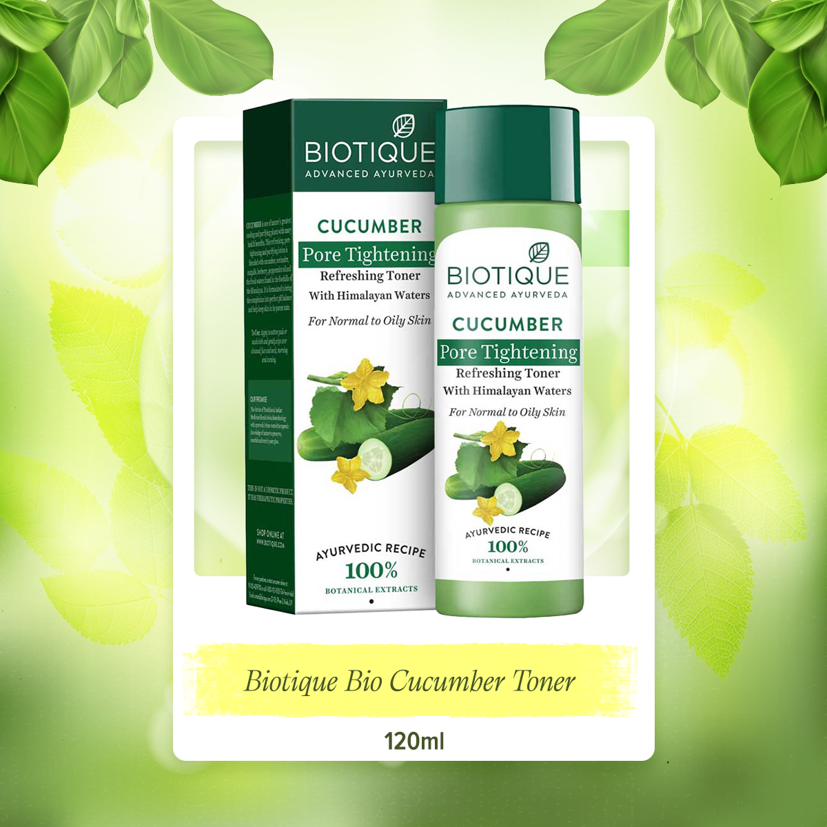 Picture of Biotique Bio Cucumber Toner 120Ml