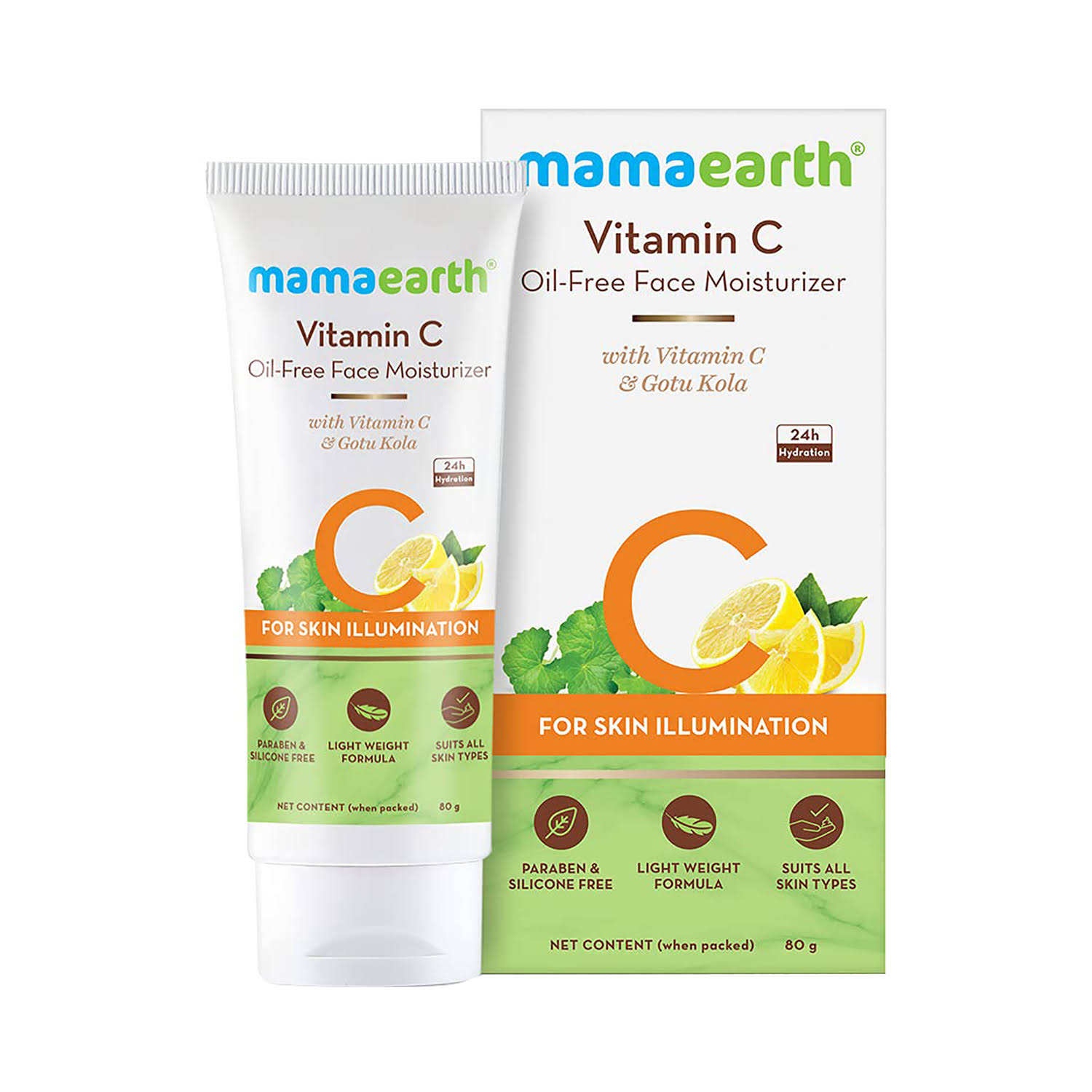 Picture of Mamaearth Vitamin C Oil Free Moisturizer For Face-80 ml