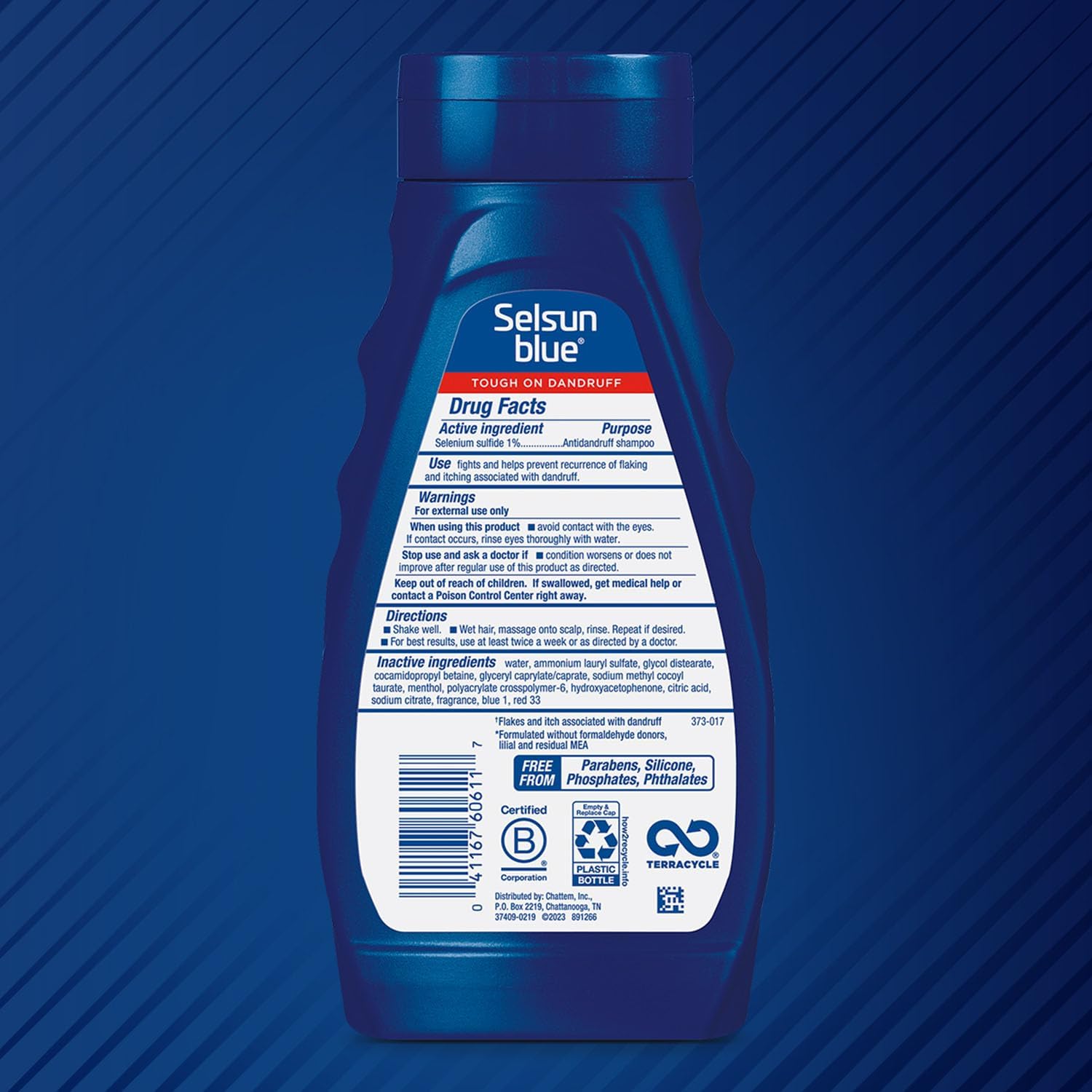 Picture of Selsun Blue Maximum Strength Dandruff Shampoo -325 ml