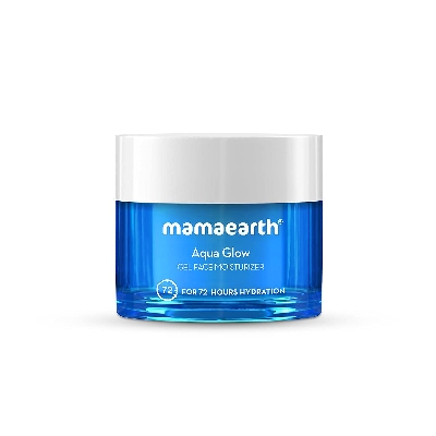 Picture of Mamaearth অ্যাকোয়া গ্লো জেল ফেস ময়েশ্চারাইজার সাথে হিমালয়ান থার্মাল ওয়াটার এবং হায়ালুরোনিক অ্যাসিড 72 ঘন্টা Hydration-100ml এর জন্য