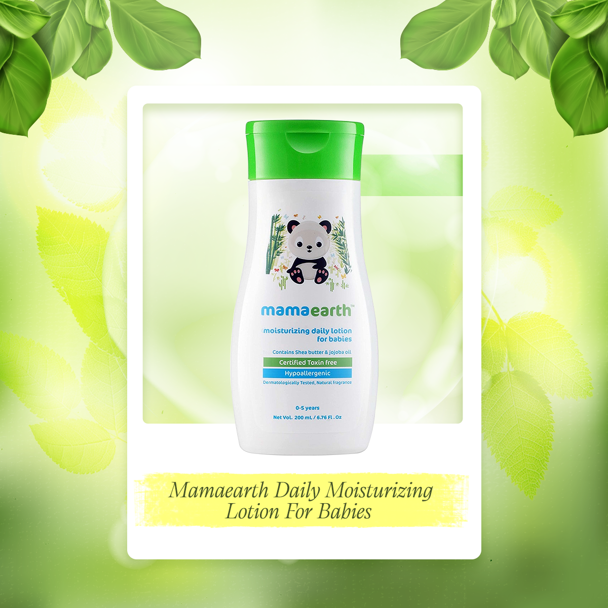 Picture of Mamaearth Daily Moisturizing Lotion for Babies 200ml