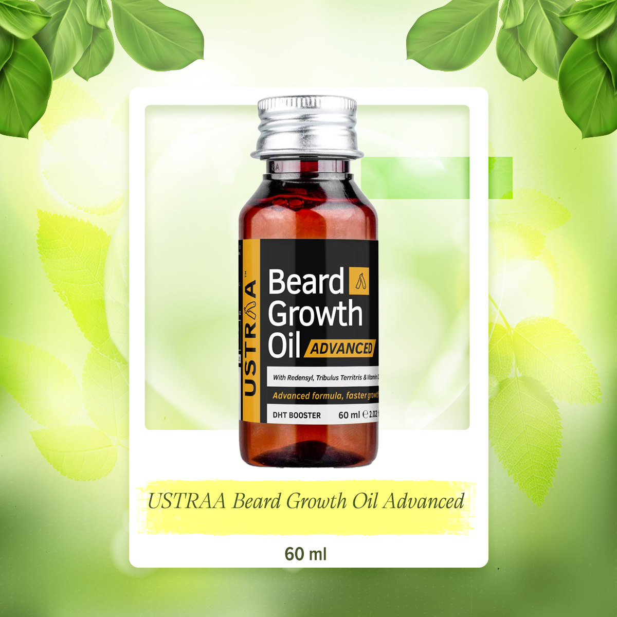 Picture of USTRAA Beard Growth Oil Advanced - 60ml
