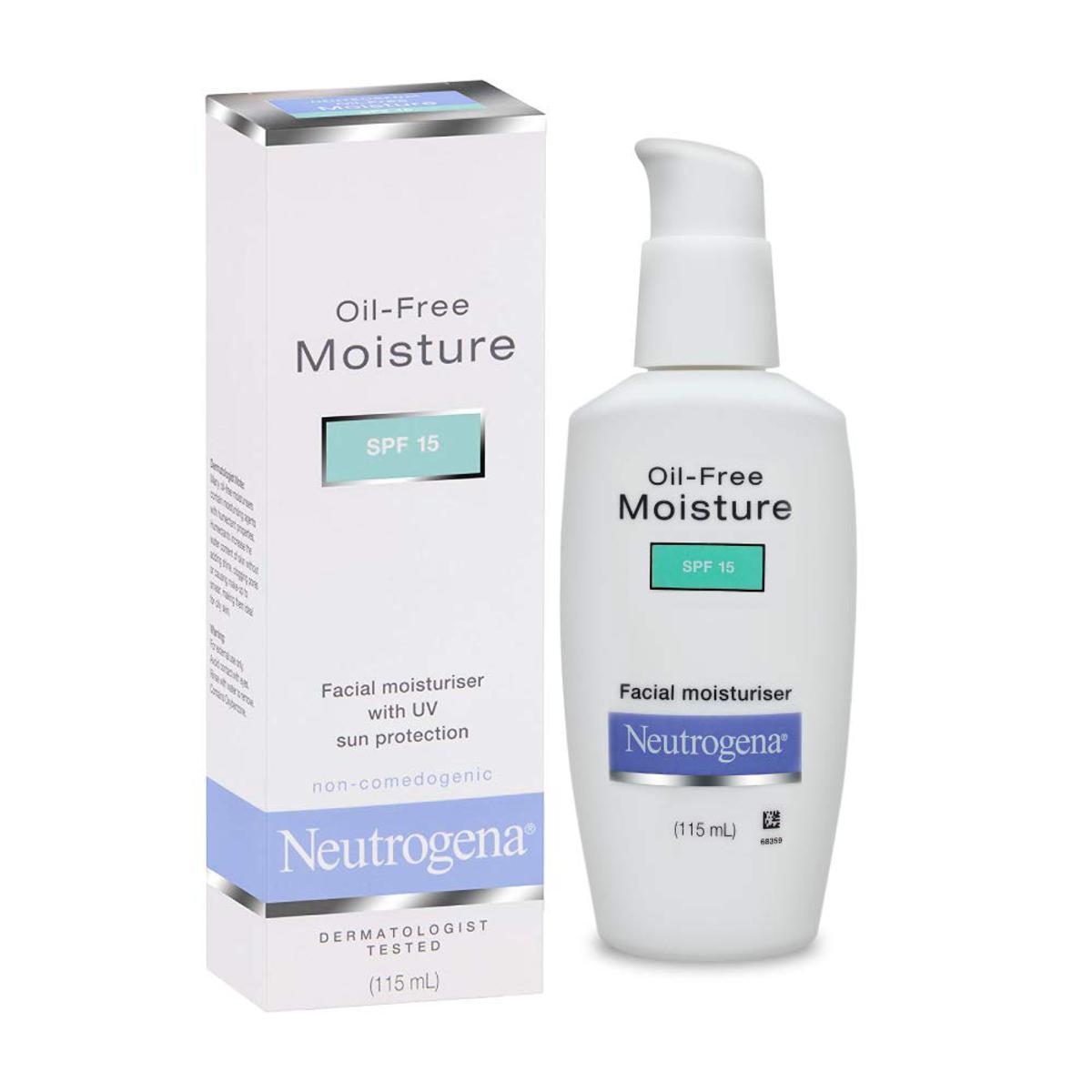 Picture of Neutrogena Oil Free Face Moisture SPF 15 For Normal To Oily Skin-115ml