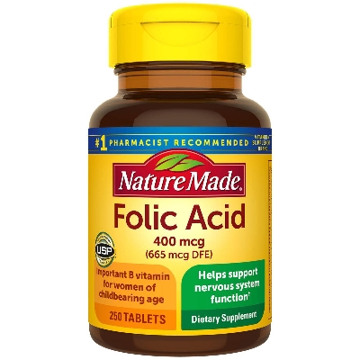 Picture of Nature Made Folic Acid 400 mcg-250 Counts