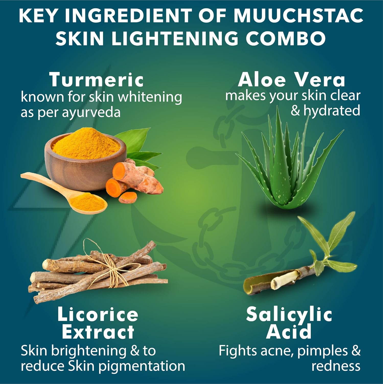 Picture of Muuchstac Face Care Kit - Skin Lightening Oil 30ml & Ocean Face Wash-100 ml