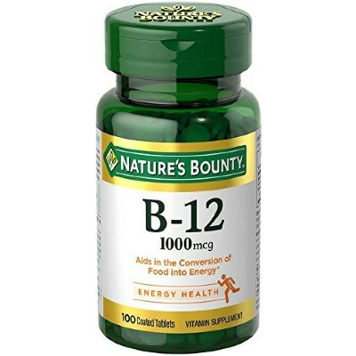 Picture of প্রকৃতির বোন্টি ভিটামিন B-12 1000 mcg-100 গণনা