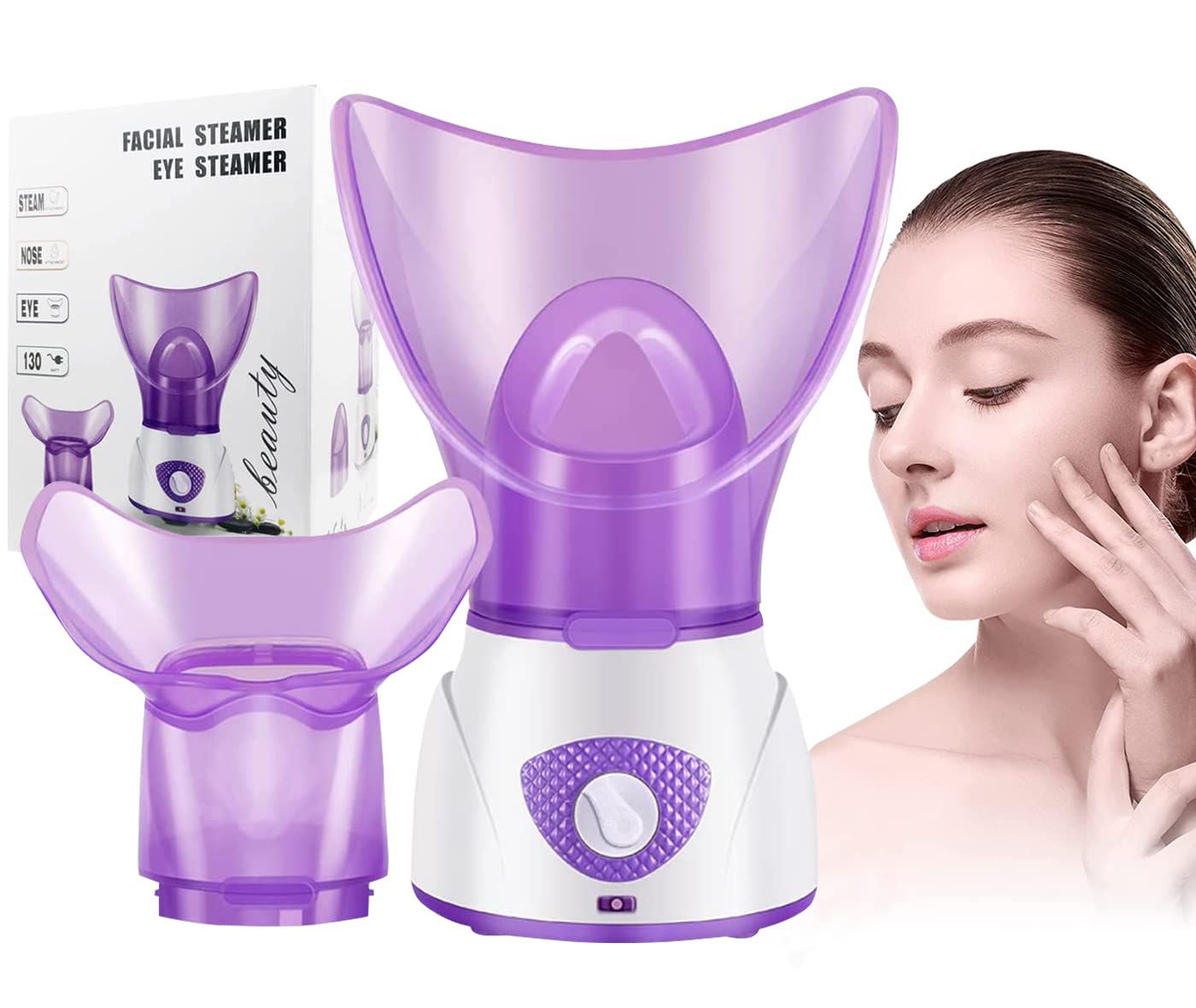 Picture of Family Thermal Spray Steamer Nano Sprier Face Humidifier Steamer Moisturizer Beauty Instrument