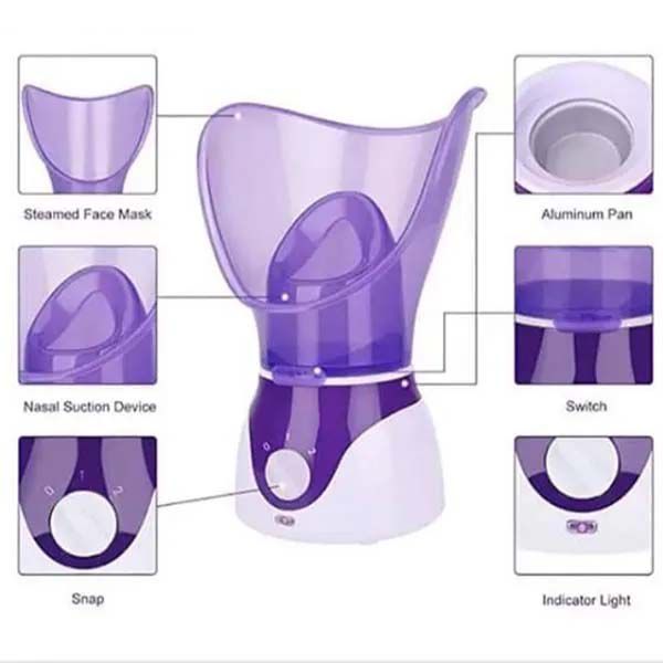 Picture of Family Thermal Spray Steamer Nano Sprier Face Humidifier Steamer Moisturizer Beauty Instrument