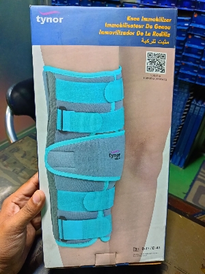 Picture of Tynor Knee Immobilizer 14" is an excellent brace to immobilize, support and protect the injured Picture of Tynor Knee Immobilizer 14" is an excellent brace to immobilize, support and protect the injured