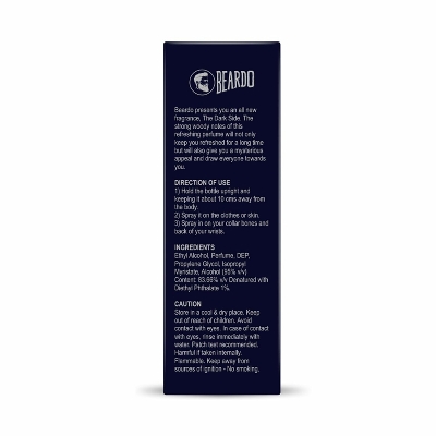 Picture of Beardo Dark Side Perfume For Men 100 ml