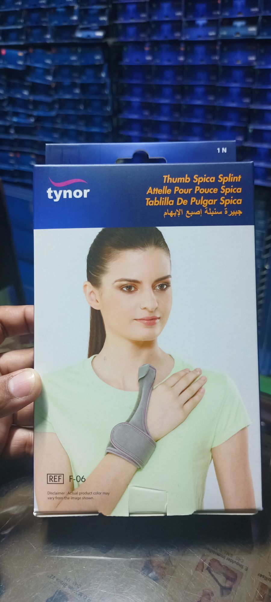 Picture of Tynor Thumb spica splint Picture of Tynor Thumb spica splint