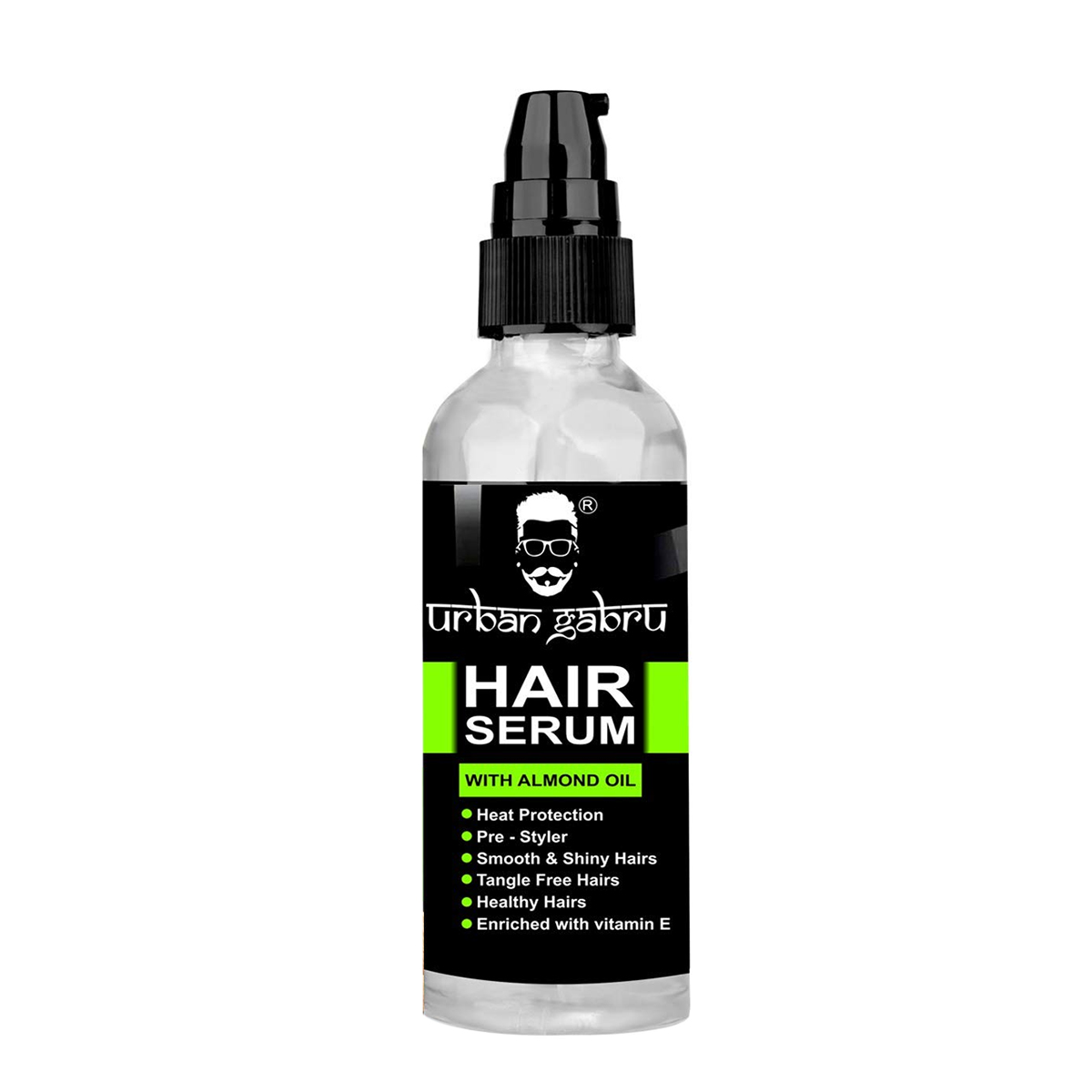 Picture of UrbanGabru Hair Serum for Men & WomenSoft & Silky Touch-100 ml