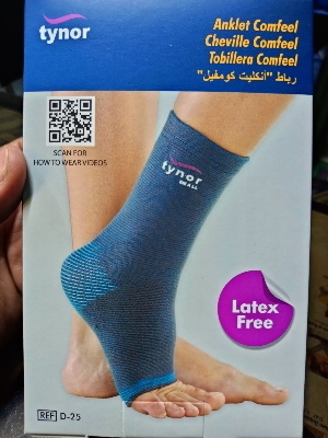 Picture of Tynor Anklet comfeel,(with adjustable ankle pain relief) Picture of Tynor Anklet comfeel,(with adjustable ankle pain relief)