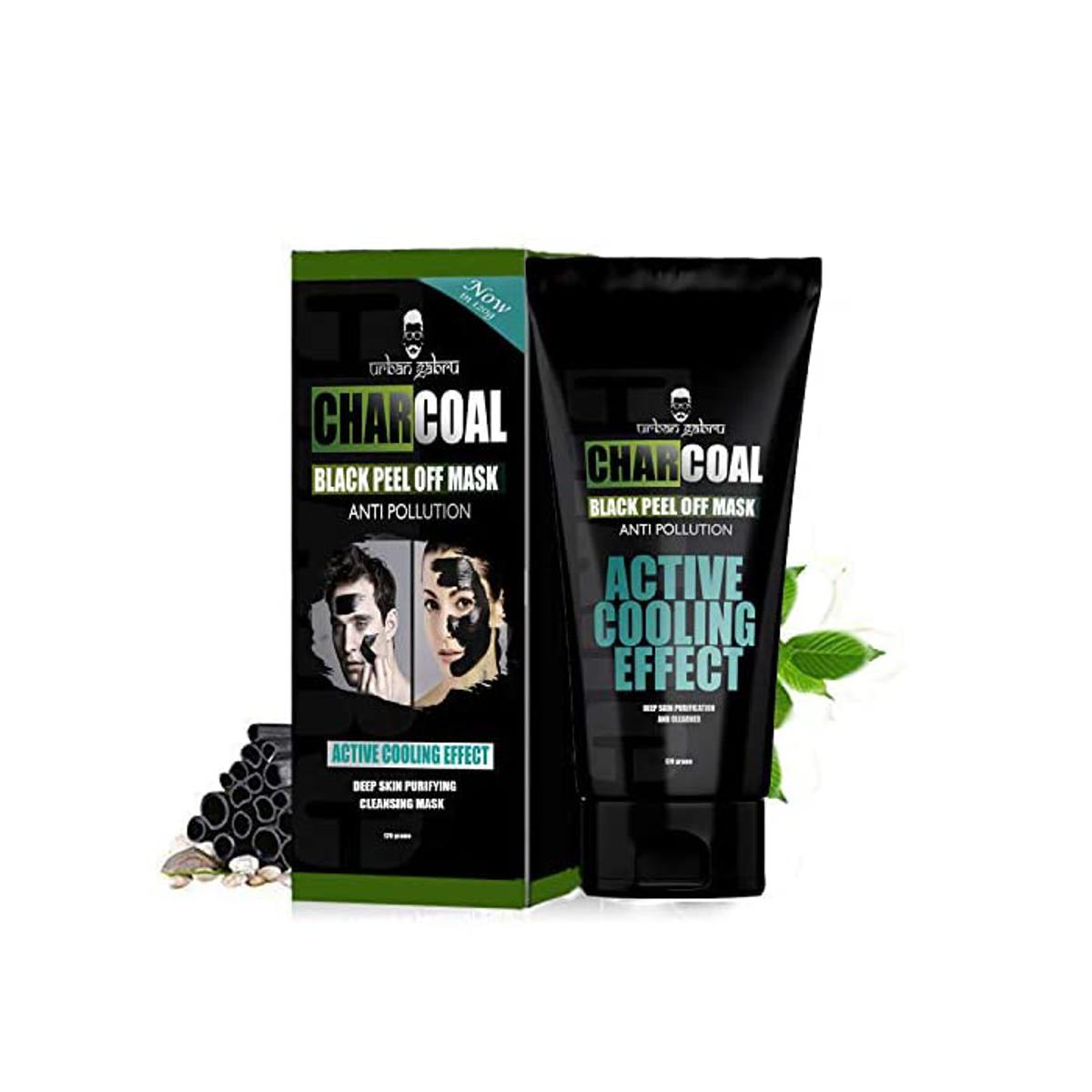 Picture of UrbanGabru Charcoal Peel Off Mask for Men & Women Deep Skin Purifying Cleansing (60 gm)