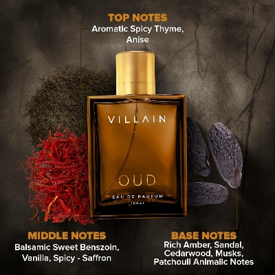 Picture of VILLAIN OUD Eau De Parfum For Men-100ml