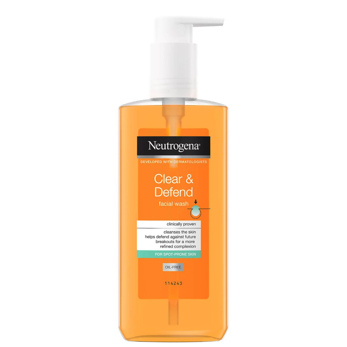 Picture of Neutrogena Clear & Defend Oil Free Face Wash- 200ml