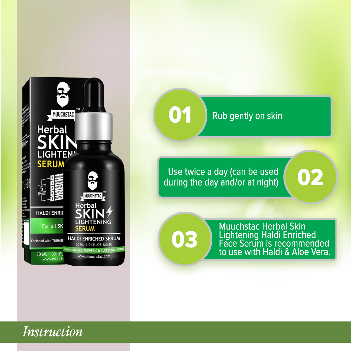 Picture of Muuchstac Herbal Skin Lightening Serum-30 ML (serum)