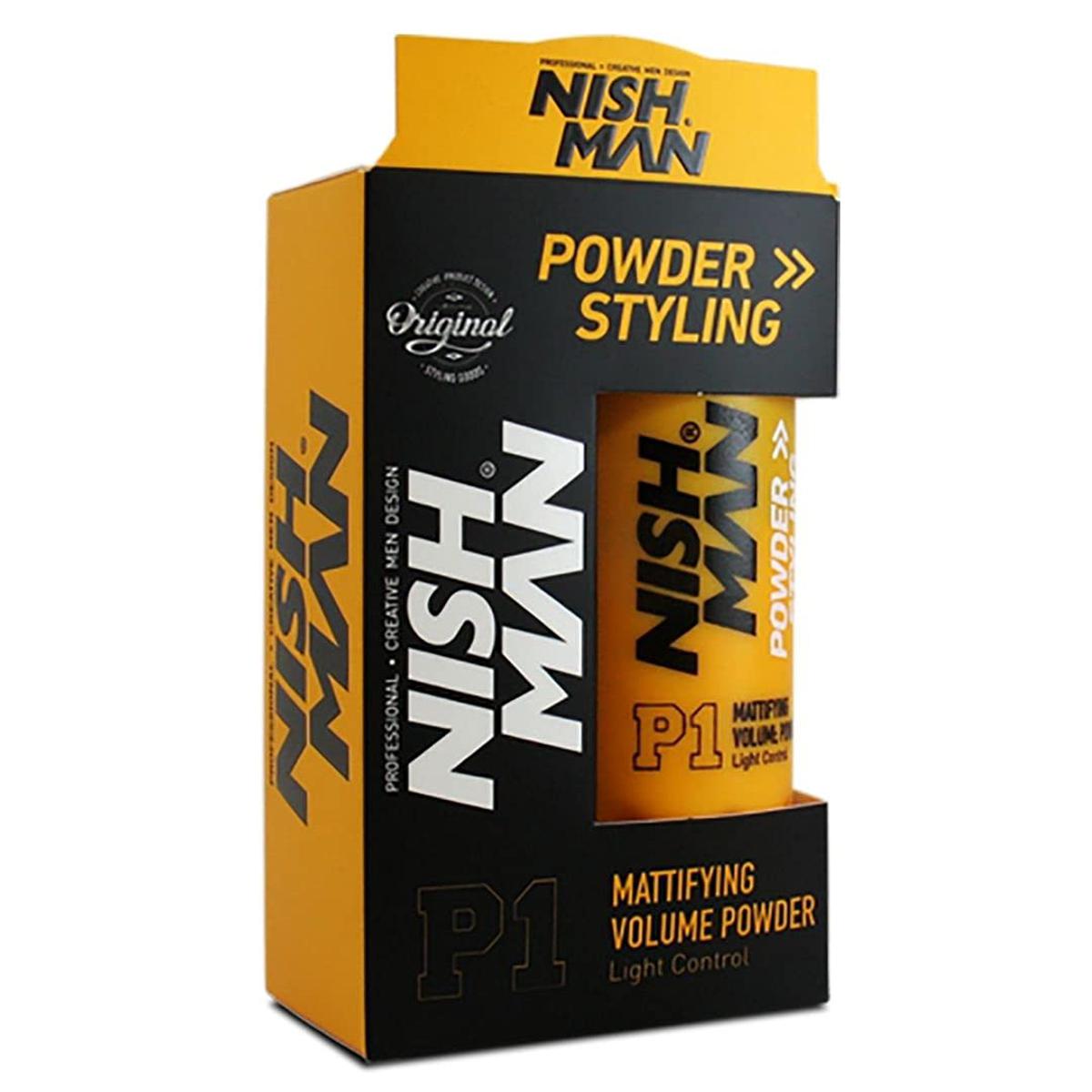 Picture of Nishman Mattifying Volume Powder Hair Wax 20gm Matte Finish