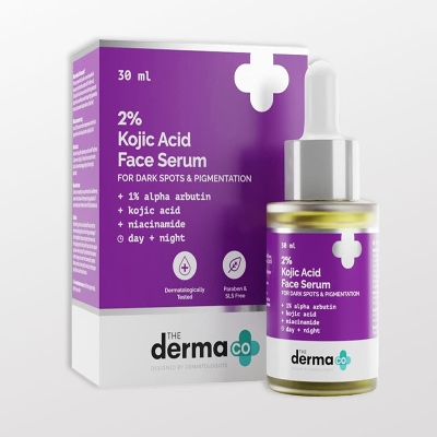 Picture of The Derma Co 2% KojicAcid Face Serum with 1% Alpha Arbutin & Niacinamide-30 ml
