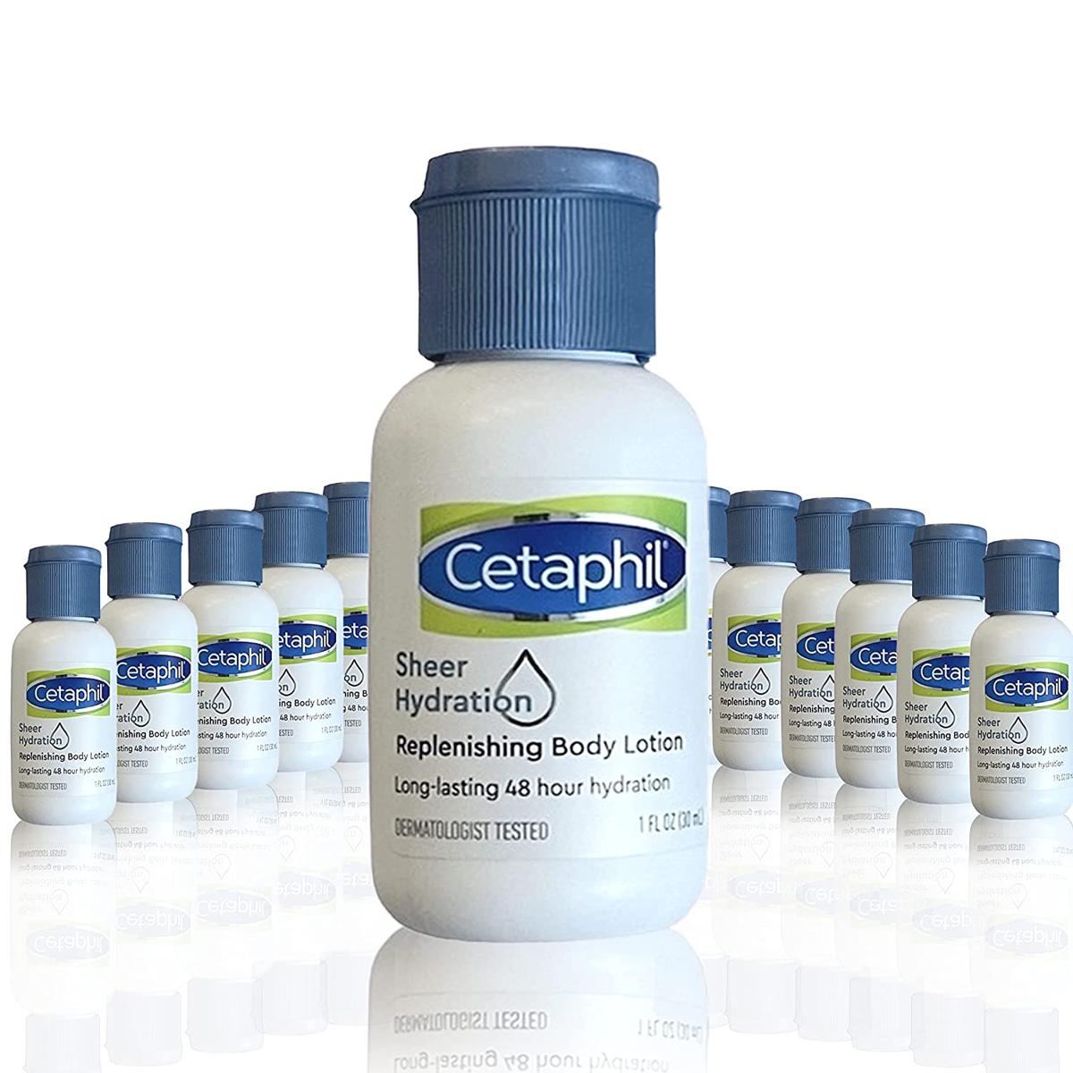 Picture of Cetaphil Sheer Hydration Replenishing Body Lotion Travel Size 1 Fl Oz -30 ml