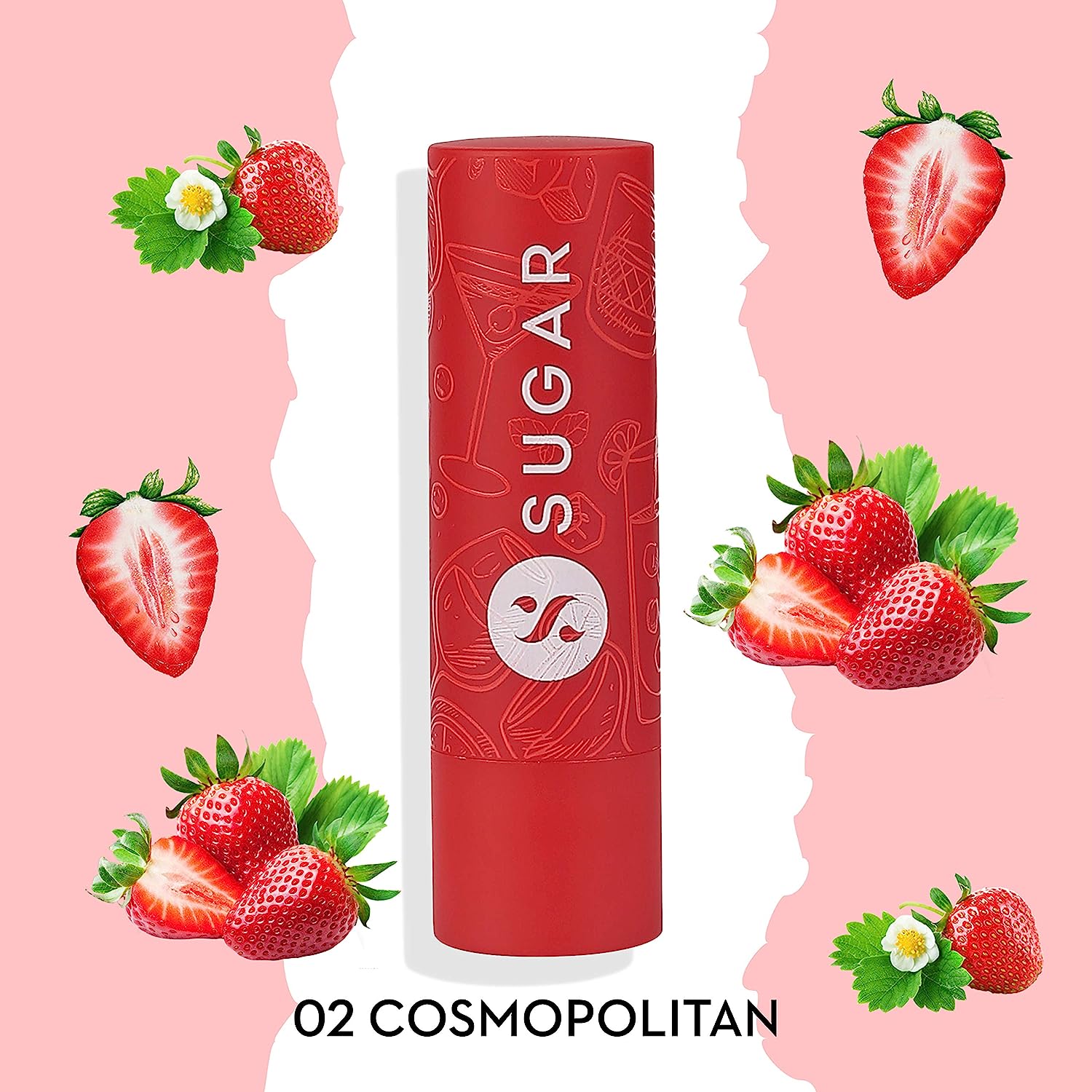 Picture of SUGAR Cosmetics Tipsy Lips Moisturizing Balm - 02 Cosmopolitan