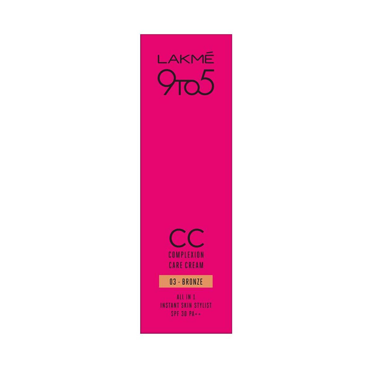 Picture of Lakmé Complexion Care Face Cream 03 Bronze-30g