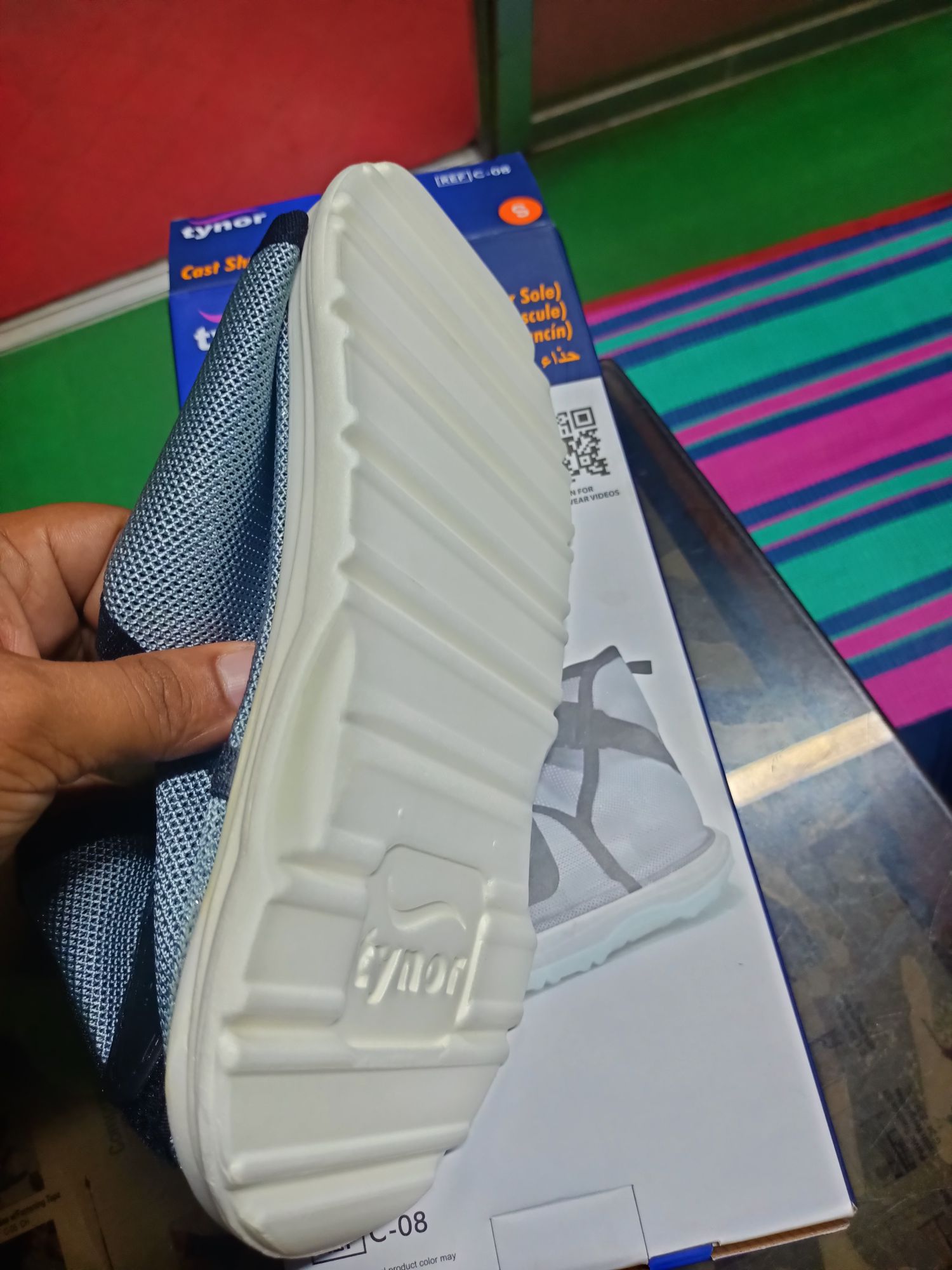 Picture of Tynor Cast Shoe Rocker Sol (protection, walk, light weight) Picture of Tynor Cast Shoe Rocker Sol (protection, walk, light weight)