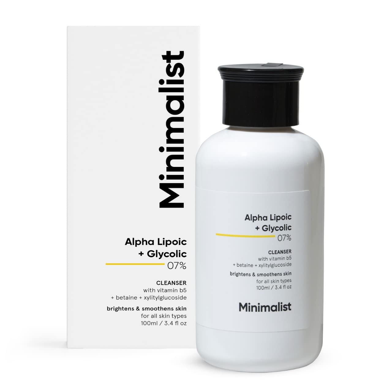 Picture of Minimalist 7% Ala & Aha Brightening Face Wash-100 ml