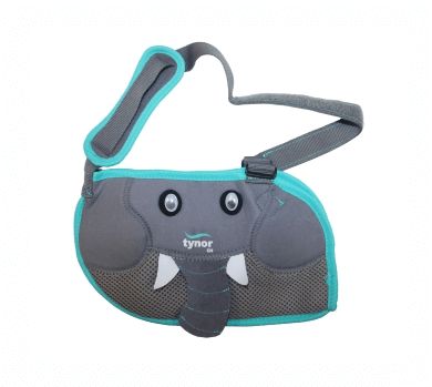 Picture of Tynor Pouch Arm Sling Tropical,Grey,Child, 1 Unit Picture of Tynor Pouch Arm Sling Tropical,Grey,Child, 1 Unit