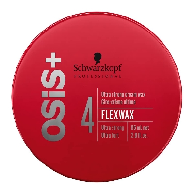 Picture of পুরুষদের জন্য schwarzkopf প্রফেশনাল ওসিস + ফ্লেক্সওয়াক্স চুলের মোম প্রাকৃতিক শাইন এবং Finish-85ml