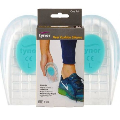 Picture of Tynor Heel Cushions silicone,| with foot pain relief silicone Picture of Tynor Heel Cushions silicone,| with foot pain relief silicone
