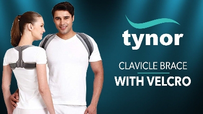 Picture of Tynor Clavicle Brace With Velcro ,With Fastening Tape Picture of Tynor Clavicle Brace With Velcro ,With Fastening Tape