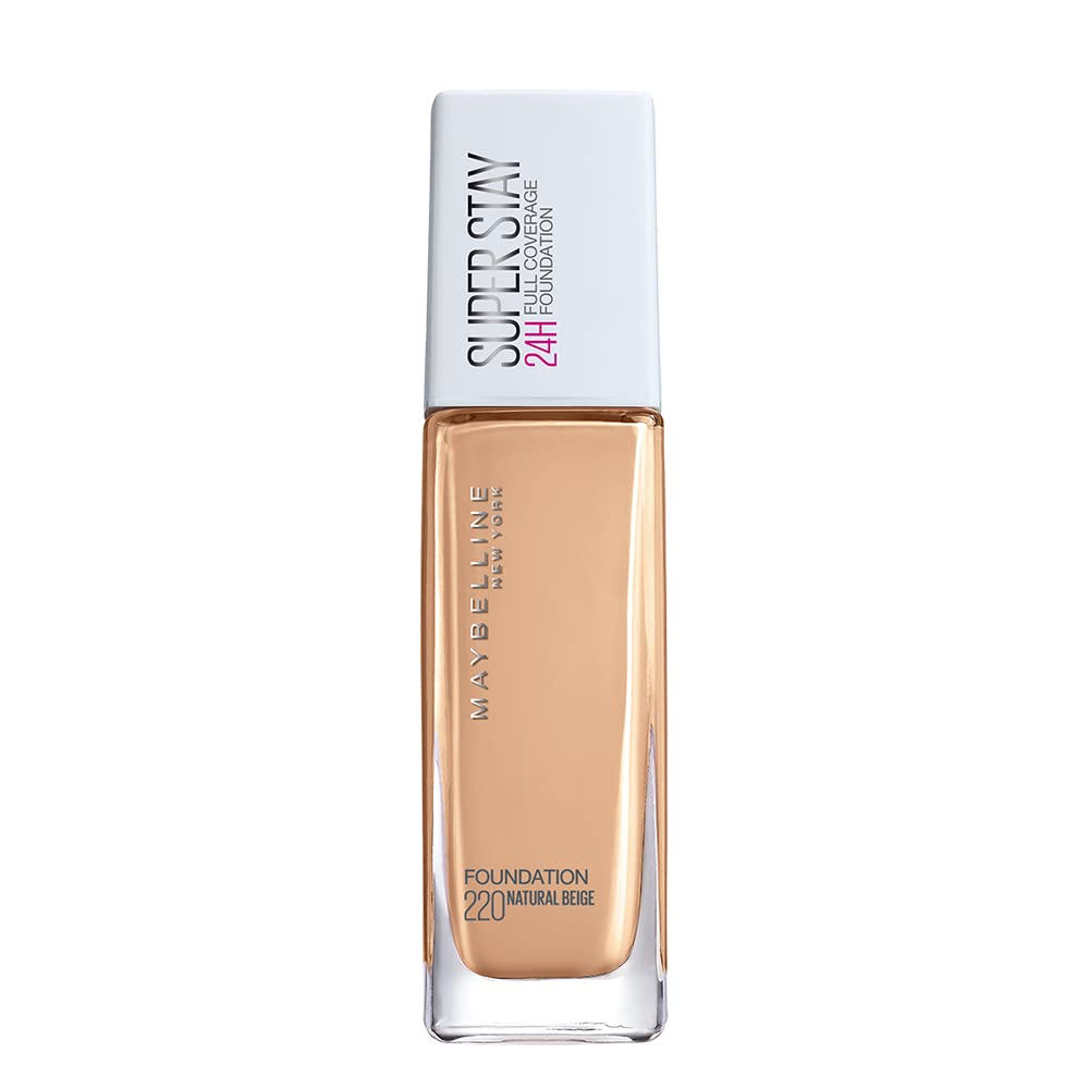 Picture of Maybelline New York Full Coverage Liquid Foundation-Natural Beige 220